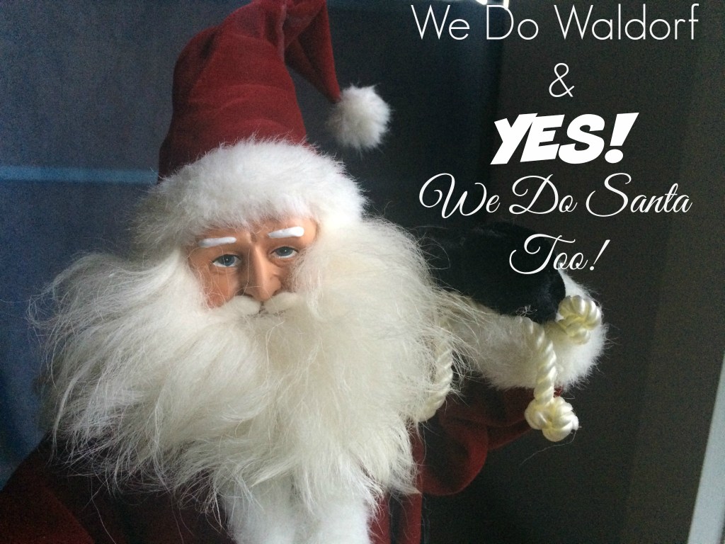 We Do Waldorf, and YES, We Do Santa!