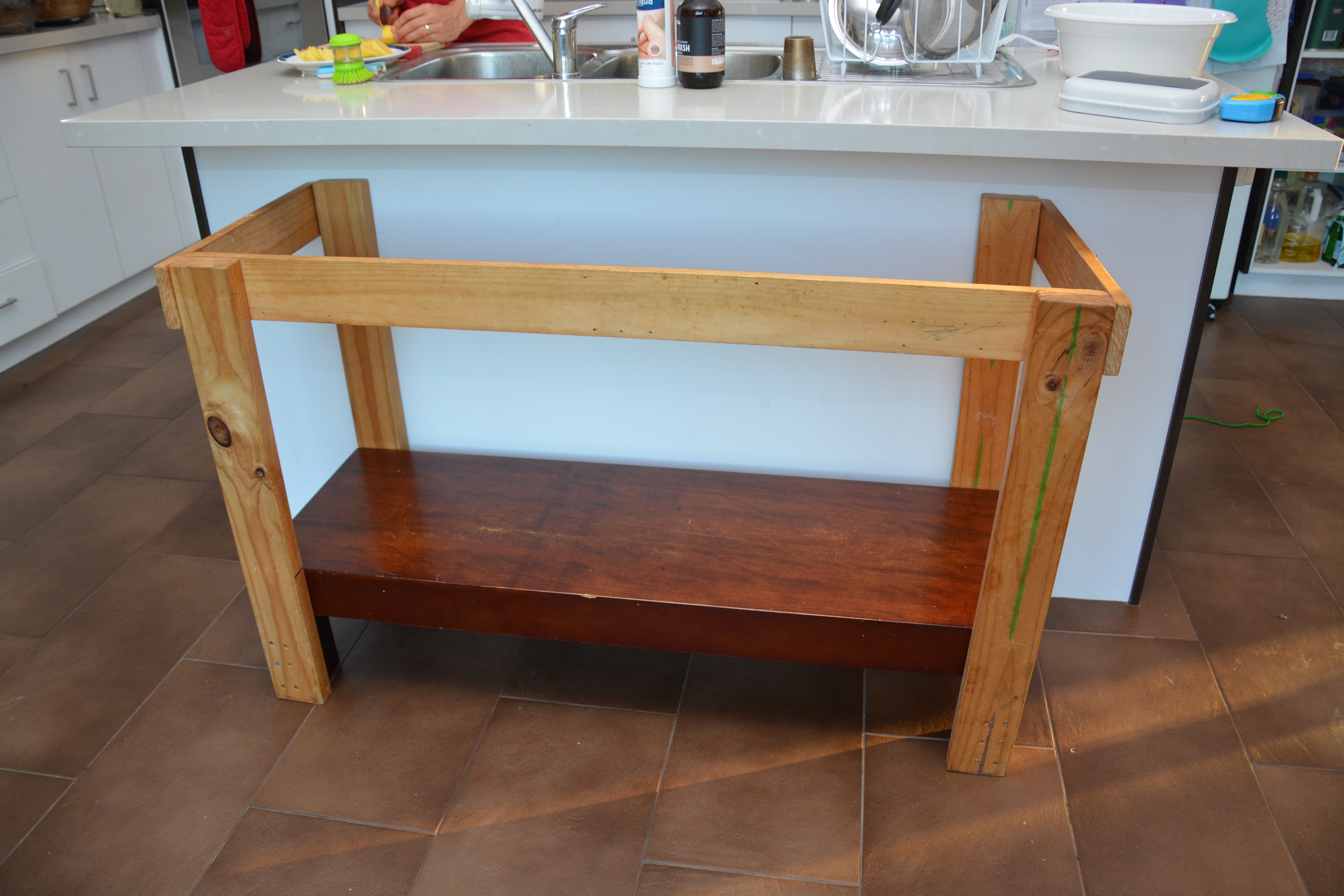 Kids Helper Kitchen Bench | We Do Waldorf blog