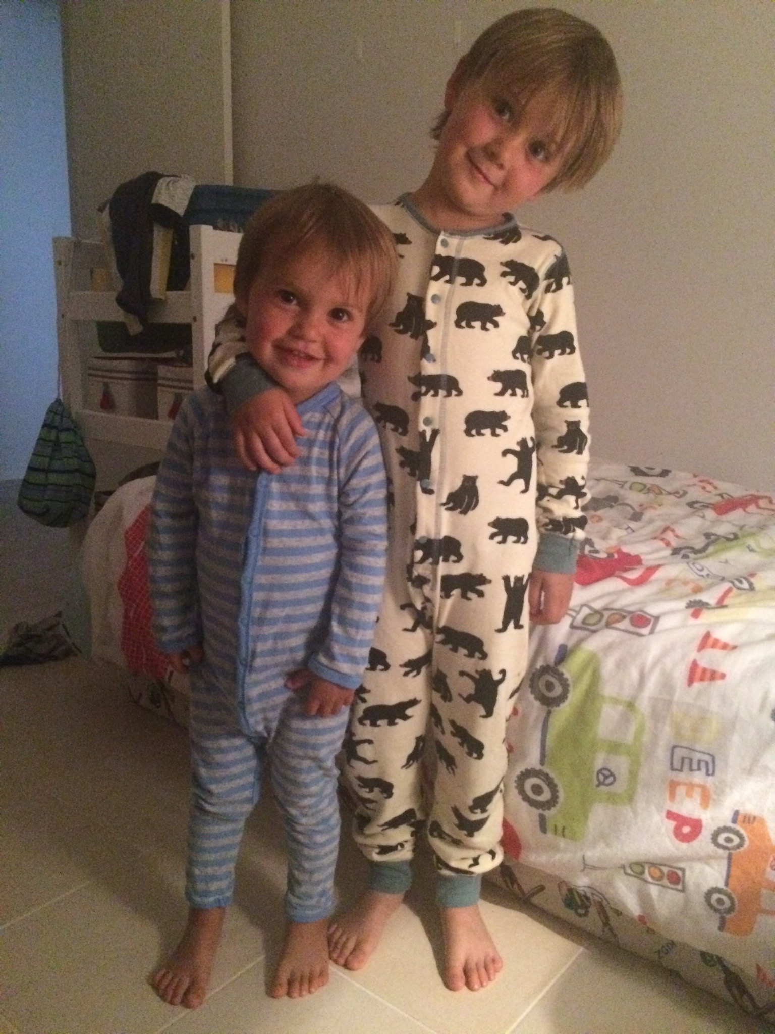 Bedtime for the boys